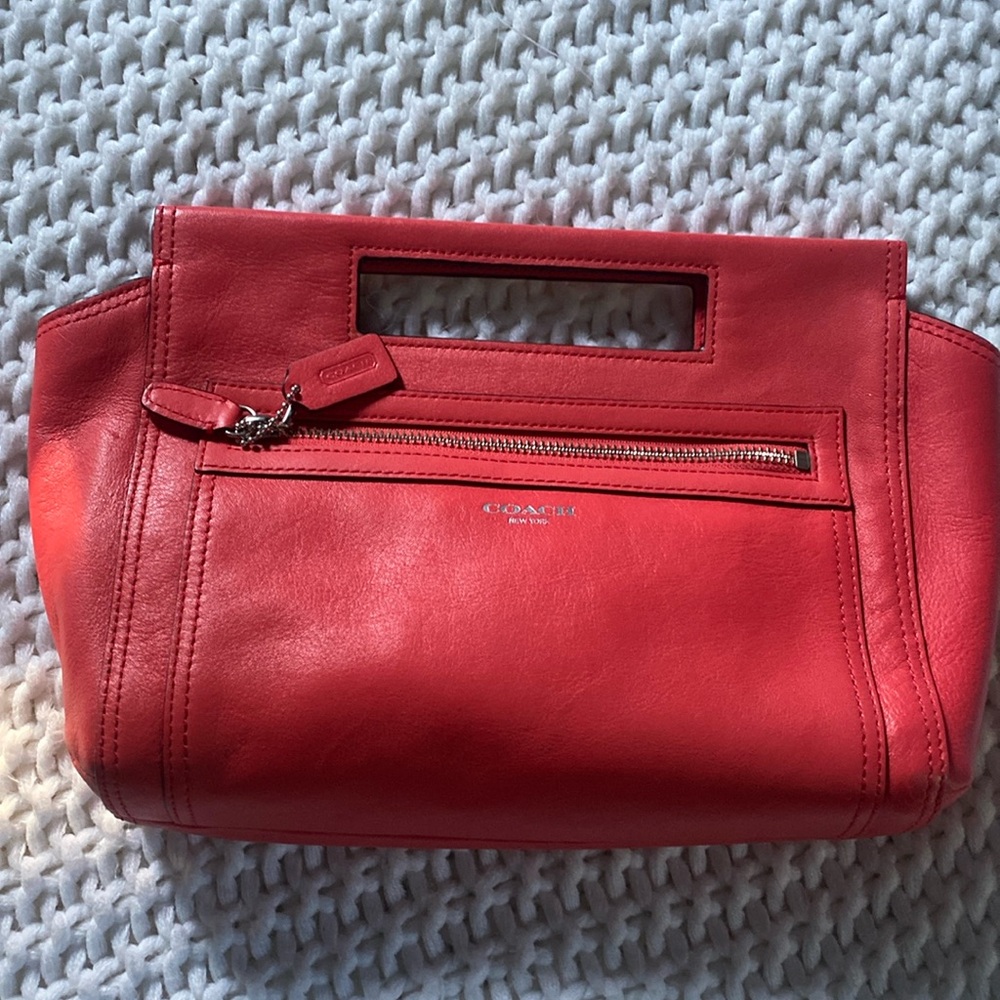Coral Coach purse
